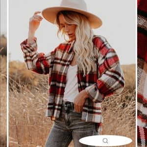 VICI Collection plaid Shacket!